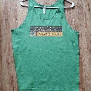 Subway tile tank top